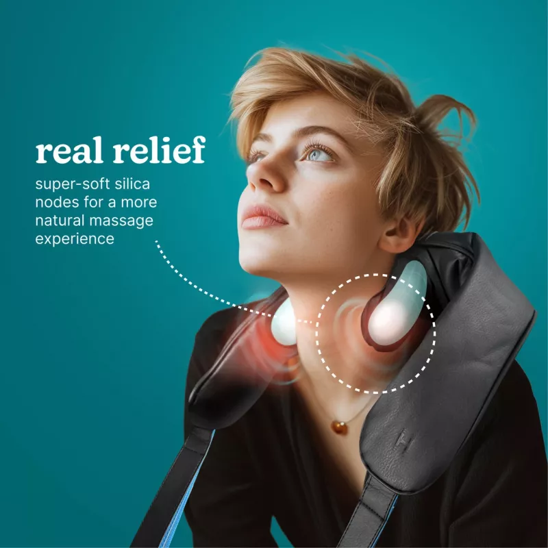 HoMedics NMS-275H niskahierontalaite kannettava lämmöllä niskaan ja hartioihin