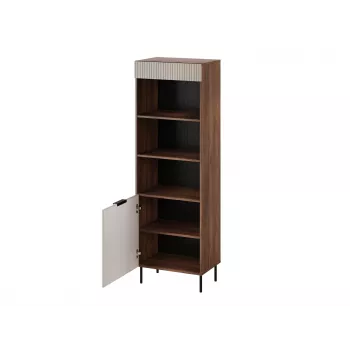 Cama 3 ALMERA hylly 60x42x185 pähkinä/cashmere
