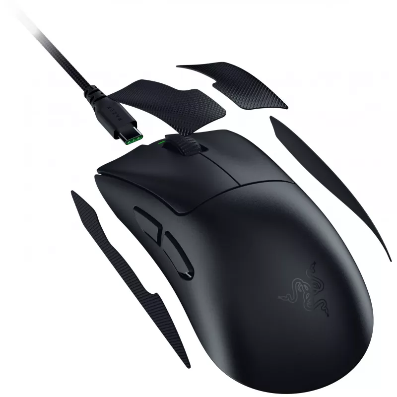 Hiiri Razer DeathAdder V4 Pro RF langaton + USB Type-A