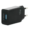Mobilis - verkkolaite - pikalataus - 10,5 W - QC (USB) - musta - Eurooppa (001360)