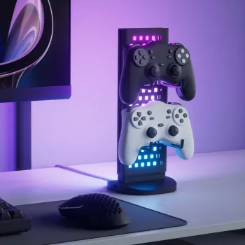 Nanoleaf Pegboard valaistu pöytätelakka