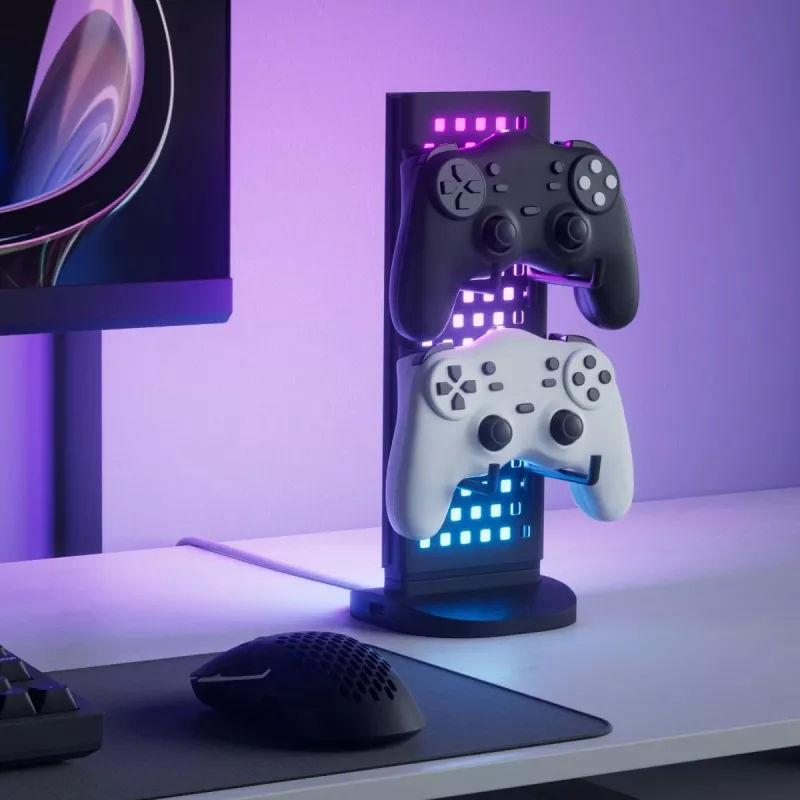 Nanoleaf Pegboard valaistu pöytätelakka