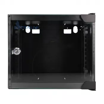 EXTRALINK LITE 4U 10 280X310 seinäasennettava räkkikaappi musta