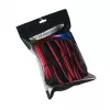 CableMod PRO ModMesh CM-PCAB-BKIT-NKKR-3PK-R jatkokaapelisarja, musta/punainen