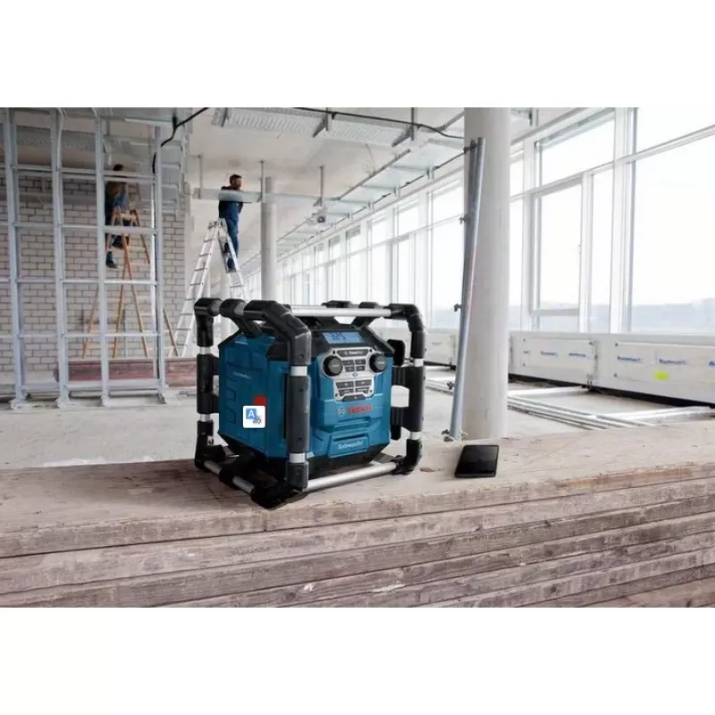 Bosch GPB 18V-5 C Professional kannettava digitaaliradio alumiini, musta, sininen