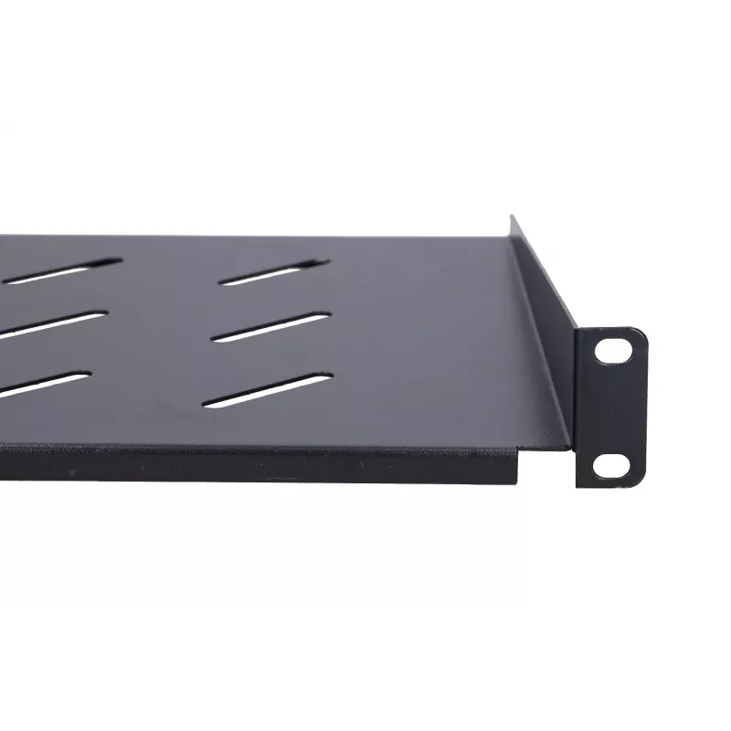 Räkkihylly Extralink Extralink Shelf 1U 250mm musta 19