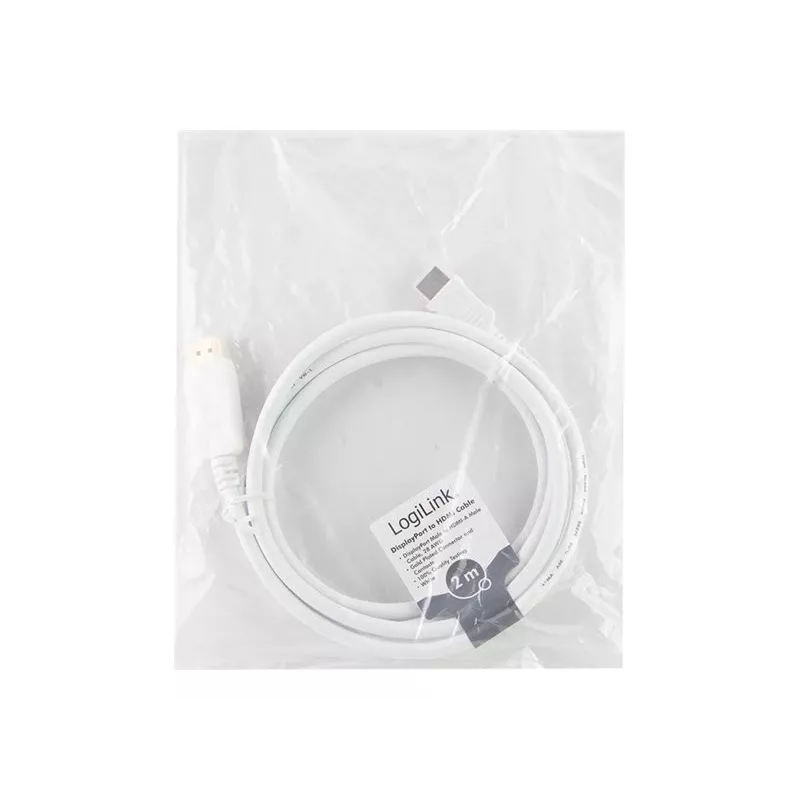 Kaapeli HDMI-DP LogiLink CV0055 2 m
