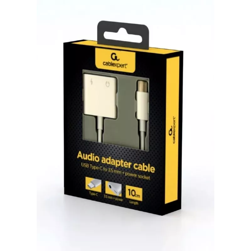 Kaapeliadapteri Gembird A-CM-3.5FP-01 — CDLA USB Type-C 4-napainen 3,5 mm