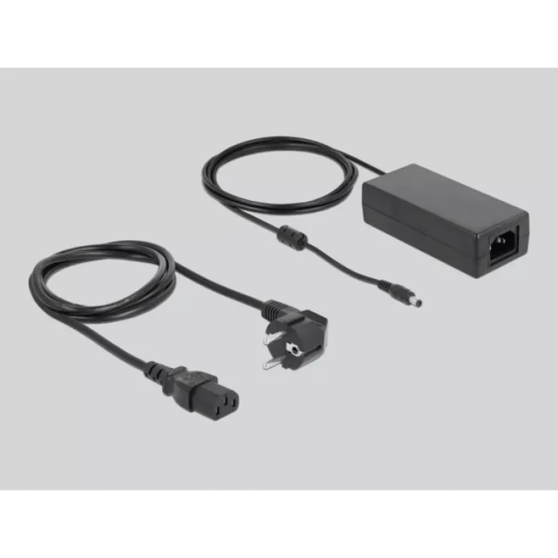 Verkkokytkin DeLOCK 87764 Gigabit Ethernet PoE musta