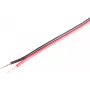 Kaiutinkaapeli ShiverPeaks 06-18105 1,5 mm² (48x0,20) CCA punainen/musta 25 m