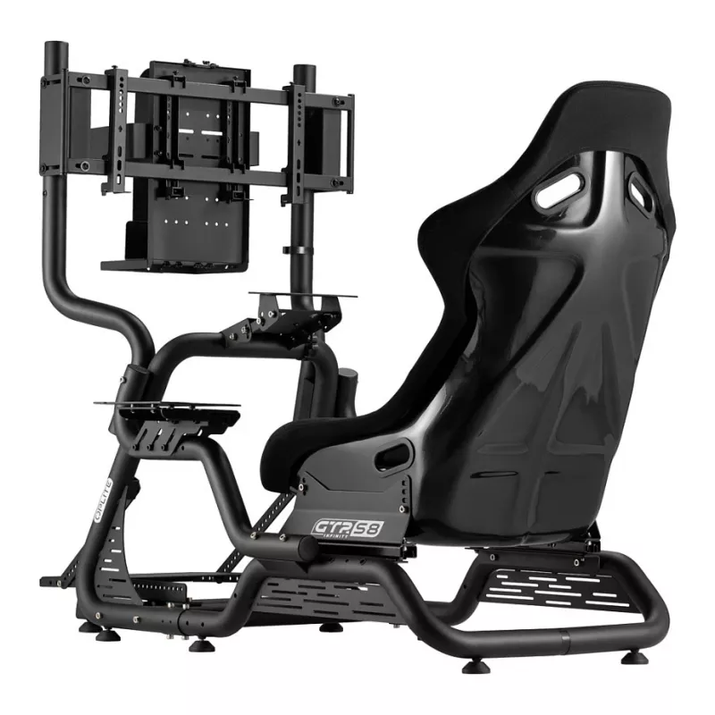 OPLITE Cockpit GTR S8 Infinity Force musta retail (rahtitoimitus)