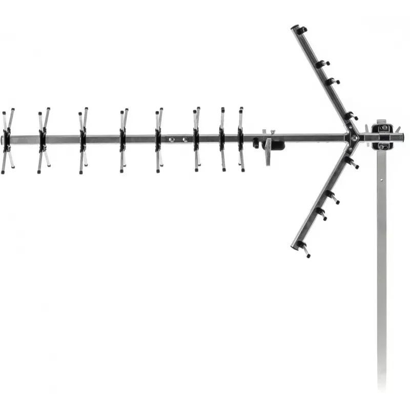 Ulko-TV-antenni SENCOR SDA 611 DVB-T2/T 12 dB 75Ω 4G LTE -suodattimella