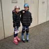 Inline-luistimet HUDORA Mia 2.0 säädettävä koko 37–40, pinkki
