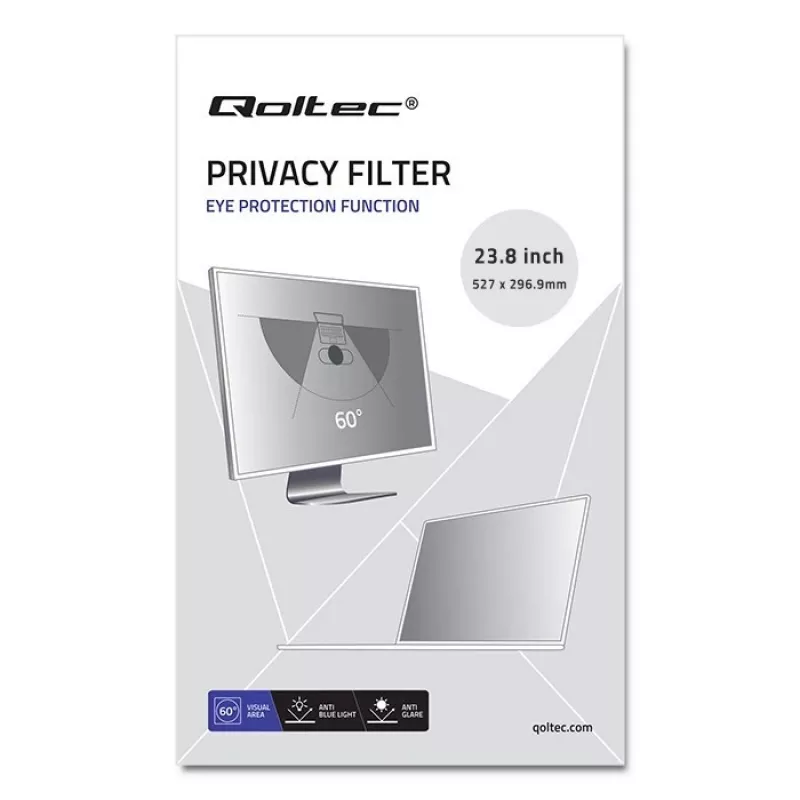 Katselusuojakalvo QOLTEC 51059 23,8