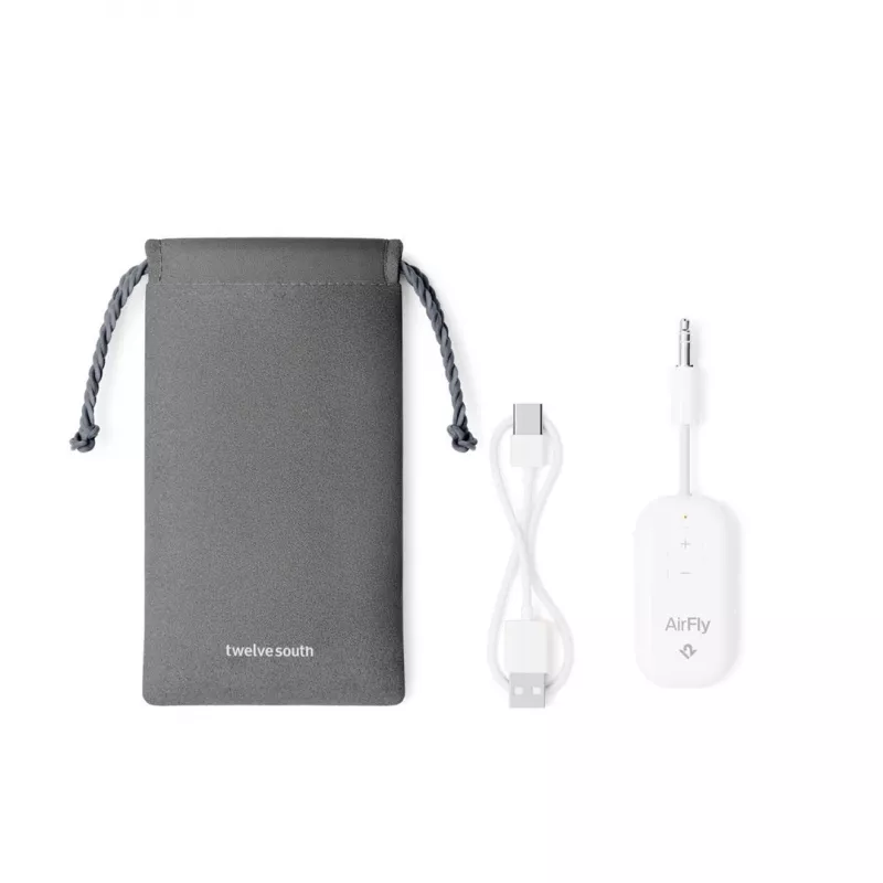 Twelve South AirFly Pro 2 Bluetooth-äänisovitin, valkoinen