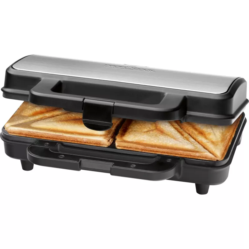 ProfiCook PC-ST 1092 - voileipägrilli - 900 W - ruostumaton teräs/musta