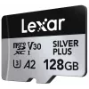 Flash-muisti Lexar 128 GB UHS-I MicroSDXC Professional SILVER PLUS