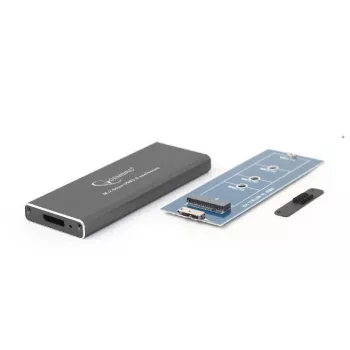 GEMBIRD EE2280-U3C-01 Gembird M.2-kotelo USB 3.0, alumiini, musta