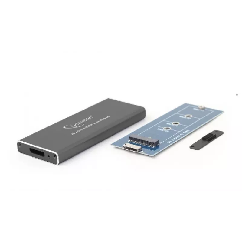 GEMBIRD EE2280-U3C-01 Gembird M.2-kotelo USB 3.0, alumiini, musta