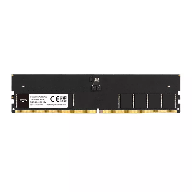Silicon Power SP032GBLVU560F02 työpöytä-DIMM, 32 GB x1, DDR5, 5600 MHz, CL46, 1.1 V - 32 GB - DDR5