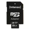 Muistikortti Intenso 64 GB MicroSDXC UHS-I Class 10 3433490