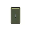 Transcend ESD380C - 1000 GB - USB Type-A - USB Type-C - 3.2 Gen 2 (3.1 Gen 2) - 2000 MB/s - salasanasuojaus - vihreä (TS1TESD380C)