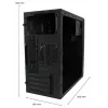 PC-kotelo LC-Power 2014MB Midi Tower musta