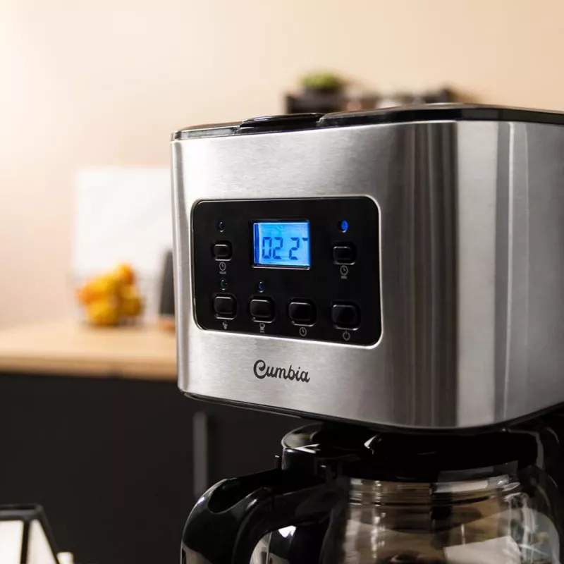 Coffee 66 Smart Plus, suodatinkahvinkeitin musta/ruostumaton teräs, ohjelmoitava