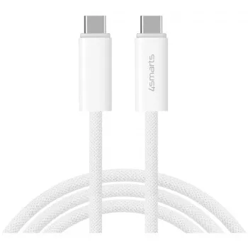 4smarts 540959. Kaapelin pituus: 1,5 m, liitäntä 1: USB C, liitäntä 2: USB C, USB-versio: USB 3.2 Gen 1 (3.1 Gen 1), suurin tiedonsiirtonopeus: 100