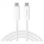 4smarts 540959. Kaapelin pituus: 1,5 m, liitäntä 1: USB C, liitäntä 2: USB C, USB-versio: USB 3.2 Gen 1 (3.1 Gen 1), suurin tiedonsiirtonopeus: 100