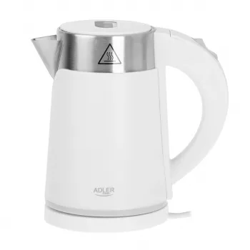 Vedenkeitin Adler AD 1372w – 0,6 L, 800 W, ruostumaton teräskotelo, kosketusohjaus