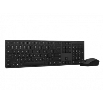 Langaton ladattava näppäimistö-hiiri-sarja Lenovo 4X31R64356 Bluetooth harmaa