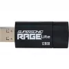 USB-muistitikku PATRIOT Supersonic Rage Lite 128 GB USB Type-A 3.2 Gen 1, 180 MB/s, sininen/musta