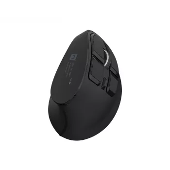 Langaton Bluetooth-optinen hiiri NATEC EUPHONIE PRO — oikeakätisille, 4000 DPI, 9 painiketta, musta