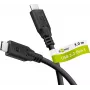 Goobay USB-C-kaapeli USB 3.2 60 W 5 Gbit/s Power Delivery 3 m - -pistoke> (74729)