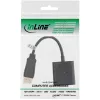Microconnect DPDVID -videokaapeliadapteri 0,15 m DisplayPort DVI-D musta