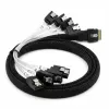 Sisäinen kaapeli BROADCOM x8 8654 - 8×1 SATA, 1 m pituus