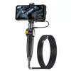 Ulefone uSmart E03 UF-EC03 endoskooppikamera, 1280x720 HD, 180° kaksisuuntaisesti ohjattava anturi, 6 LED-valoa, IP67, 1 m puolijäykkä kaapeli