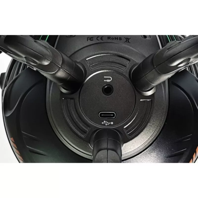 Zoeao GravaStar F Bluetooth-kaiutin metallinharmaa - kaiutin - äänenvoimakkuuden säätö