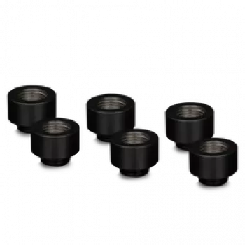 Thermal Grizzly DeltaMate Extender MF10 – vesijäähdytysliitäntä, musta, 6 kpl (TG-DM-FIT-6006)