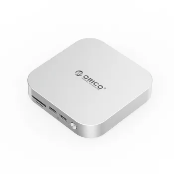 M.2 NVMe -paikka-adapteri ORICO M49P-EU-SV-BP — USB-C 10 Gbit/s, metallikotelo