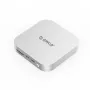 M.2 NVMe -paikka-adapteri ORICO M49P-EU-SV-BP — USB-C 10 Gbit/s, metallikotelo
