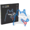 Neonvalokyltti MANTA Neon Lights Dog with Glasses Manta SNL69MT – koristeellinen LED-neonvalaisin koiran muotoilulla