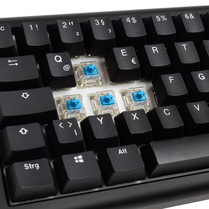 Ducky Tinker 65 RGB pelinäppäimistö - MX-Blue (ISO-DE)