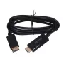 SAVIO videokaapeliadapteri DisplayPort - HDMI tyyppi A CL-56, 1,5 m, musta