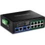 Teollinen Gigabit-kytkin TRENDnet TI-BG108 – 10 porttia, 400W PoE++