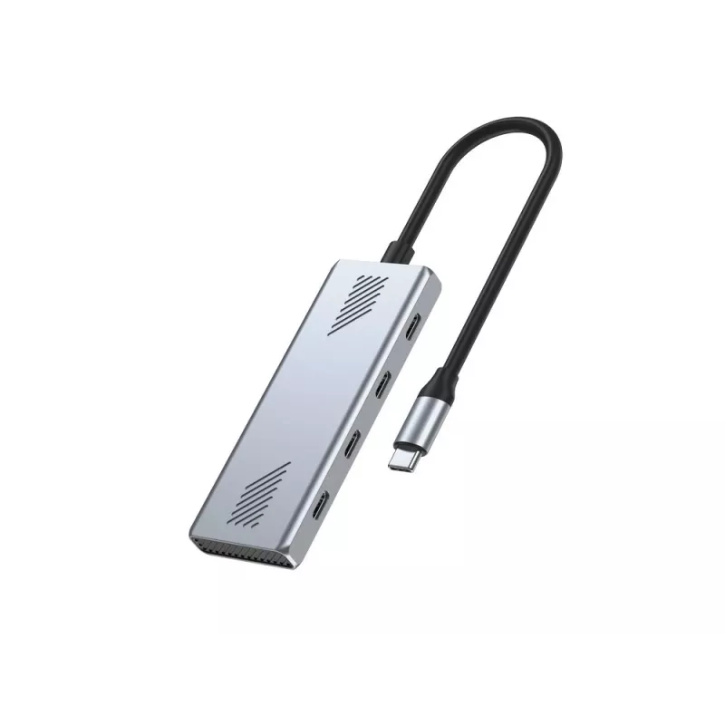 USB-C 3.2 Gen 2 4-porttinen keskitin GEMBIRD UHB-CM-U310-C4-01