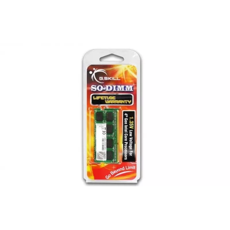 Kannettavan muisti 8GB PC12800 DDR3/SO F3-1600C11S-8GSL G.SKILL