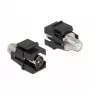Keystone-moduuli IEC-uros - F-naaras musta DeLOCK 86856