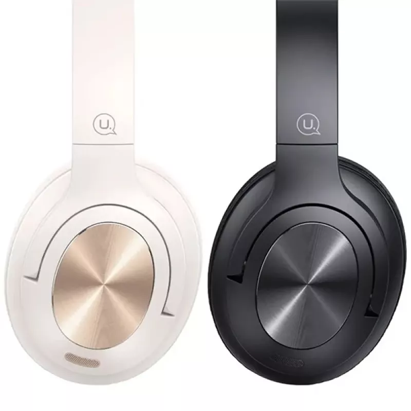 Usams kuulokkeet Bluetooth 5.3 Over-Ear Us-yh sarja musta/musta TDLYEJYS01